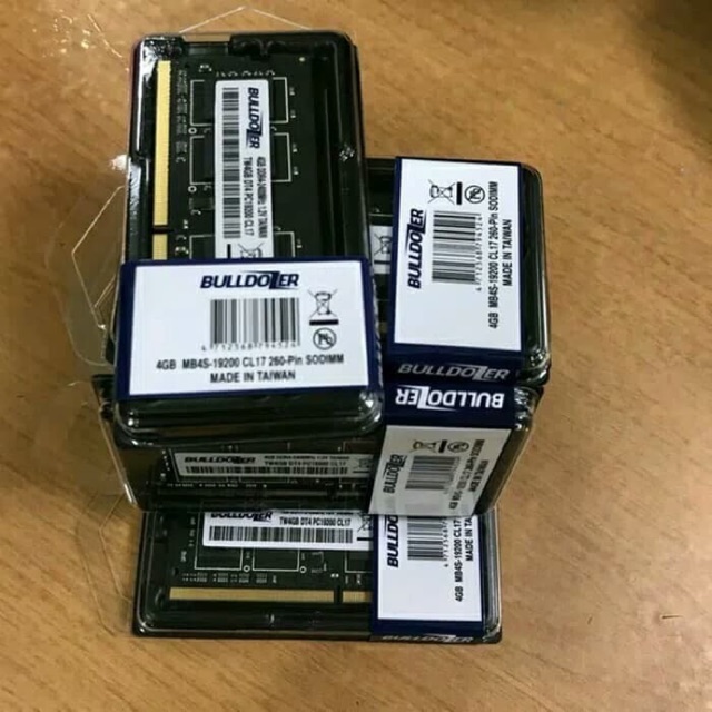 RAM SODIMM DDR4 4GB PC19200 BULLDOZER GARANSI LIFETIME MEMORI LAPTOP