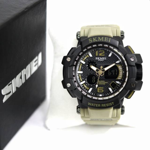 JAM TANGAN PRIA SKMEI 1177 DUAL TIME