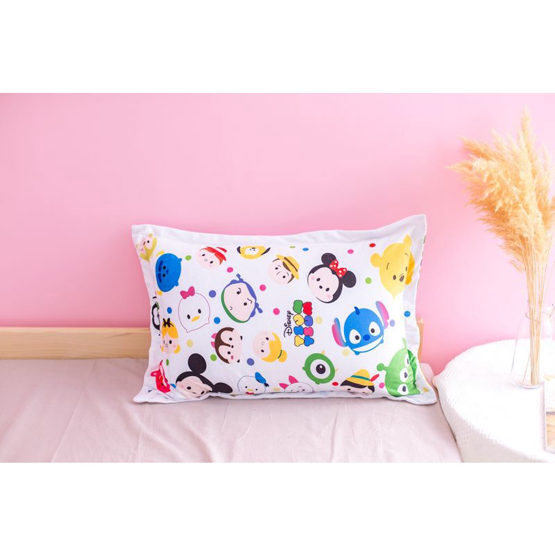 SARUNG BANTAL TSUM TSUM TOY STORY WOODY BUZZ JESSIE MICKEY MINNIE WINNIE THE POOH CHIP ALIEN STITCH PILLOW COVER