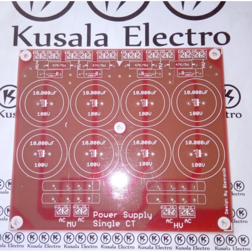 PCB PSU 8 Elko Class H