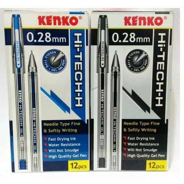 

siap kirim] Bulpen Kenko Gel Pen Hi-Tech-H 0.28mm
