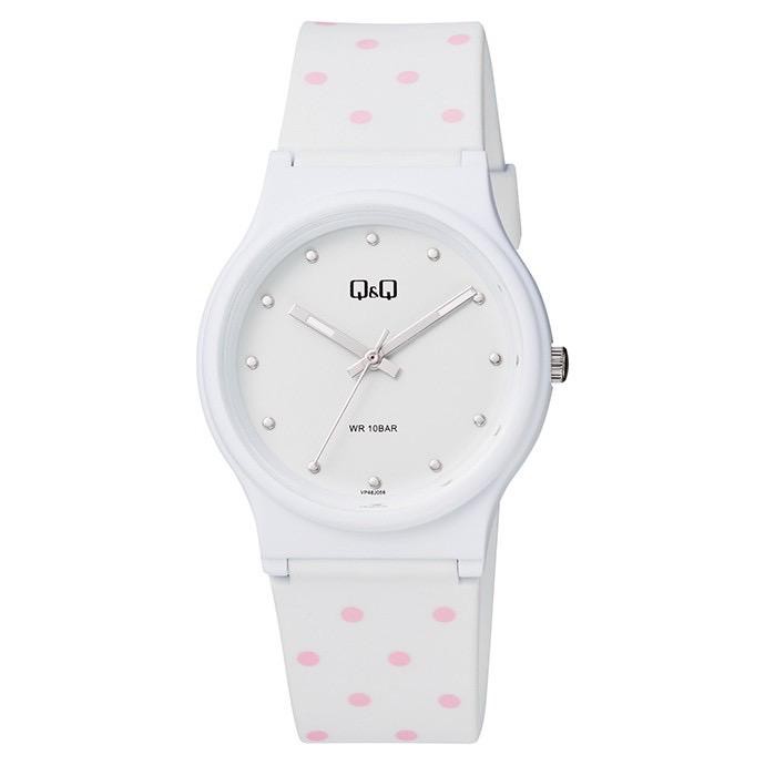 QQ Original Q&amp;Q Ori QNQ VP46 VP46J 054Y - 059Y Analog Watch Jam Tangan Wanita / Anak Tali Karet