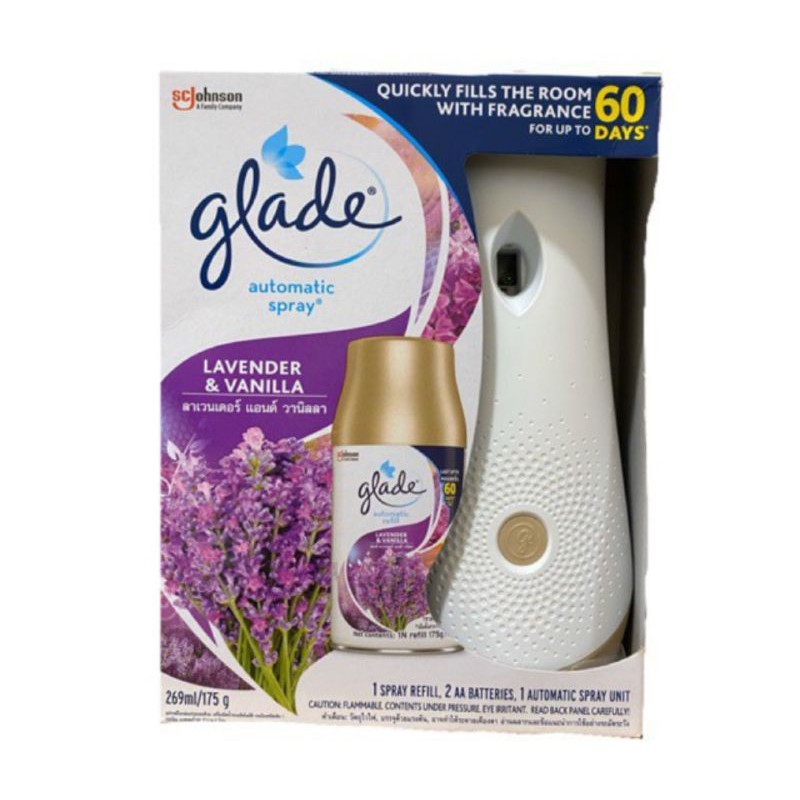 GLADE AUTOMATIC SPRAY GLADE Lavender&Vanila/Pengharum Ruangan/AUTOMATIC spray