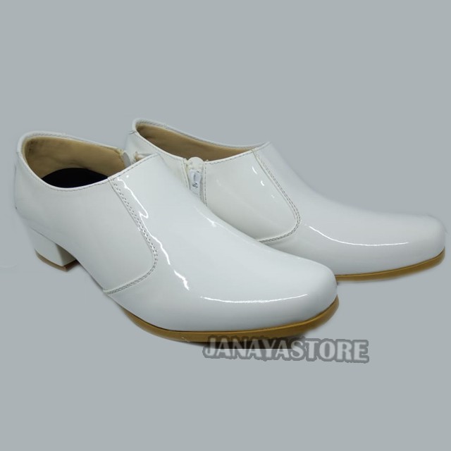 Sepatu Polwan Kowad 040 Erasmas Semi Ankle Boot 3cm Satpol PP Security