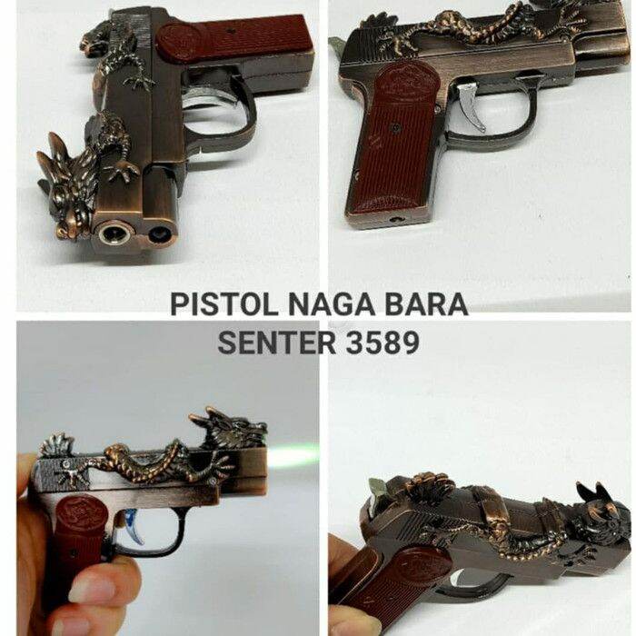 Korek PS Bara Naga Senter 3589/Mancis Unik Bara Naga Senter
