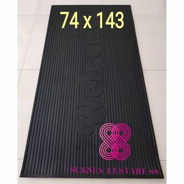 Keset Karpet Karet Anti Slip Welcome - Giant