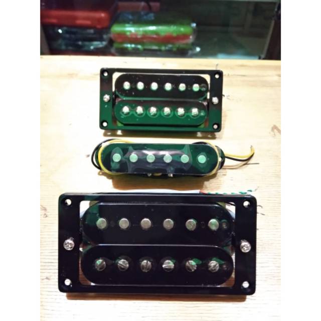 Pickup Guitar Elektrik GNB Type HSH Humbucker Single Humbucker By G&B Korea.