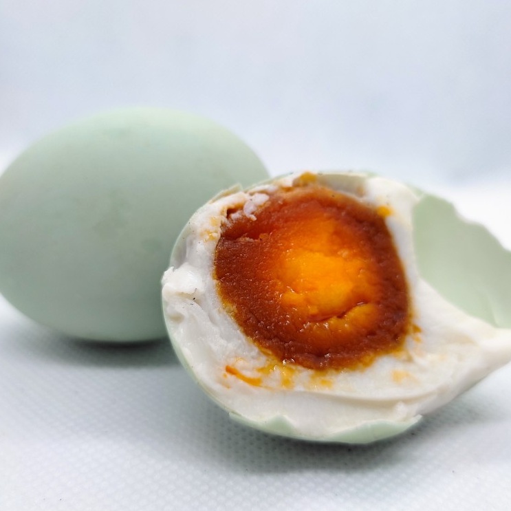 

Telur asin masir matang BESAR/ telur bebek matang asin / bubuk bata merah