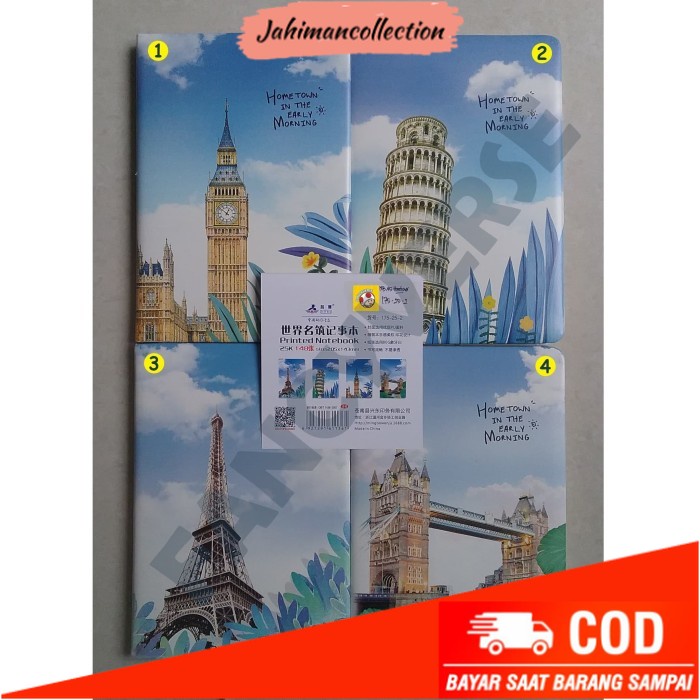 

✨ BISA COD ✨ Notebook Hardcover A5 175-25-2 / Agenda Diary Notes Buku Catatan