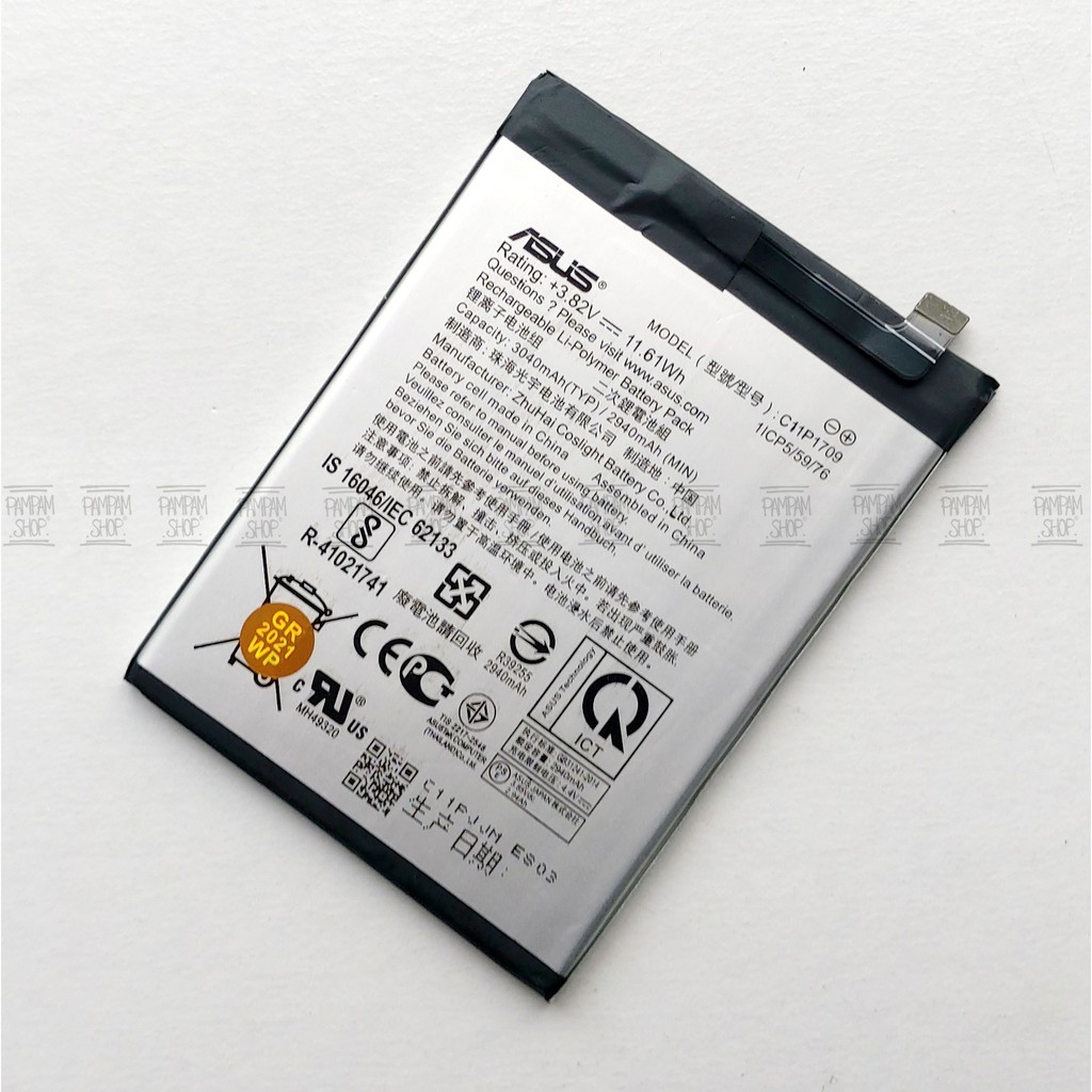 Baterai Asus Zenfone Live L1 C11P1709 Original OEM Batrai Batre Battery HP Handphone Zenphone Ori