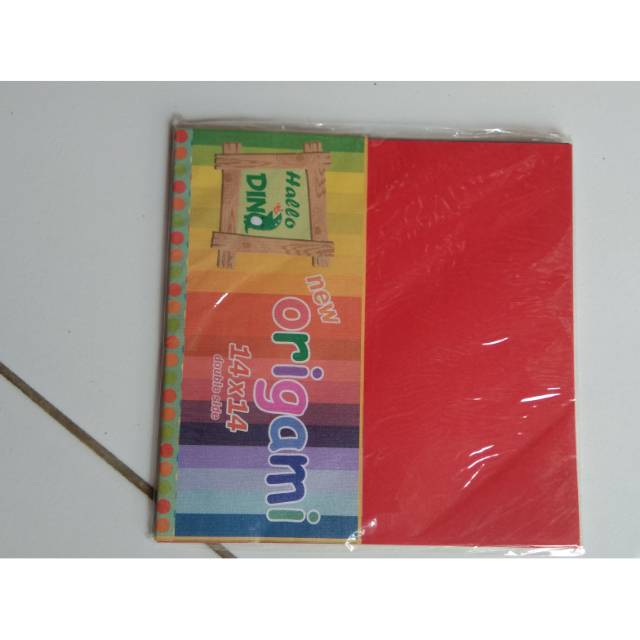 

Kertas lipat warna 14*14