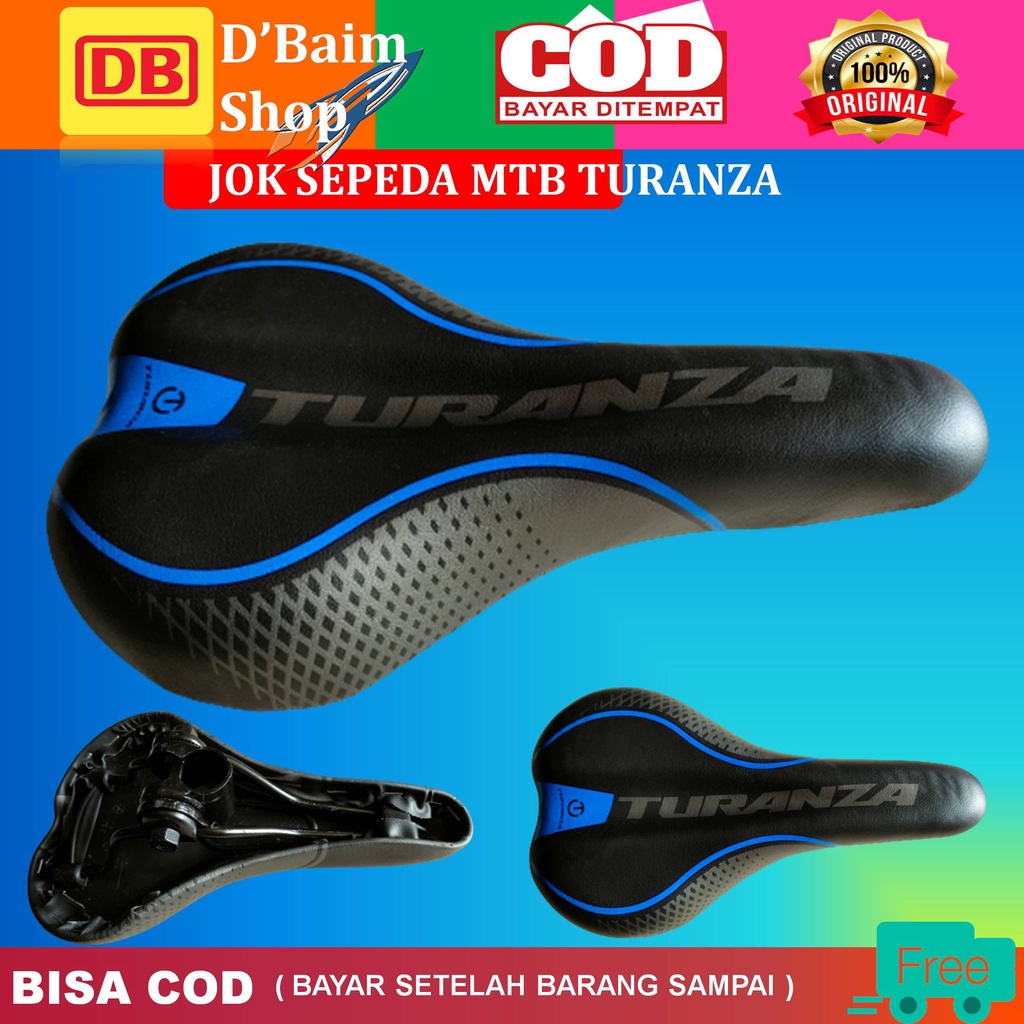 Jok Sepeda Super Murah TURANZA Sadel Sepeda BMX, MTB, FIXI Lipat