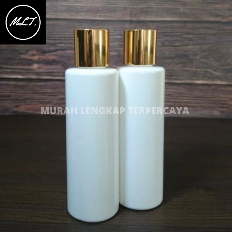 BOTOL PRESSTOP GOLD RF 150ML PUTIH / BOTOL 150 ML PUTIH PRESTOP GOLD PRESS ON DISCTOP