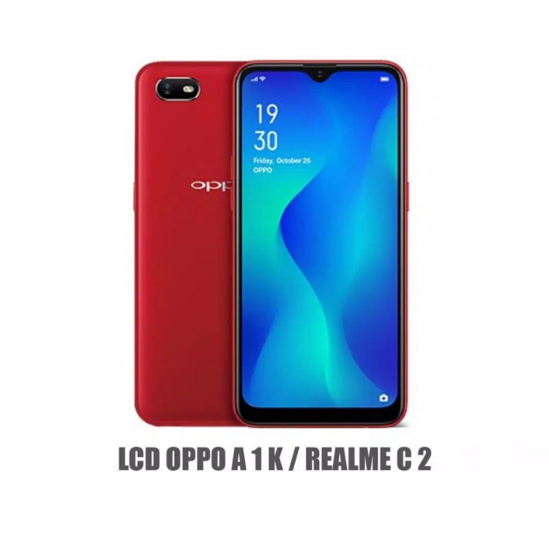 LCD TOUCHSCREEN OPPO A1K / REALME C2 ORI COMPLETE