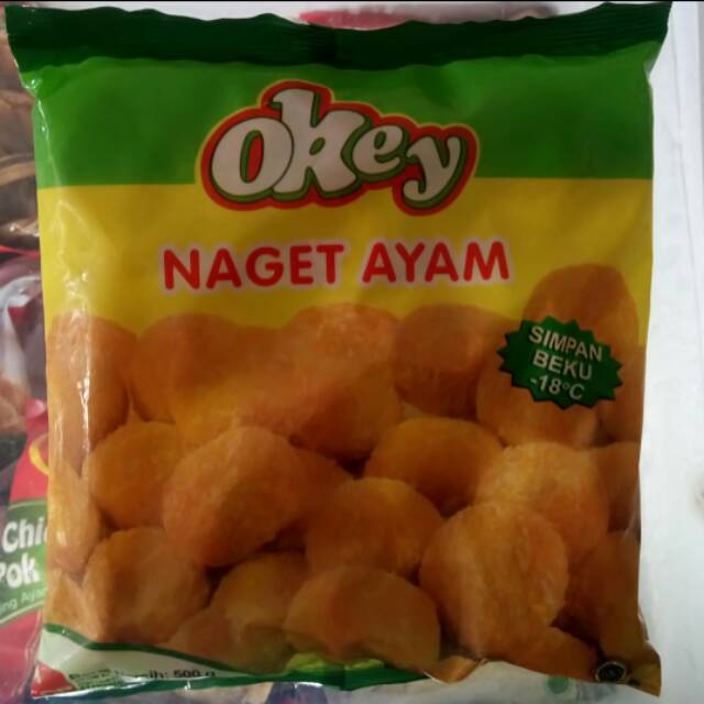 

OKAY Naget Ayam (Chicken Nugget) 500gr