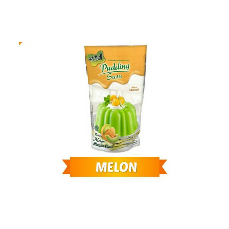 Nutrijell Pudding Susu Melon 145 g