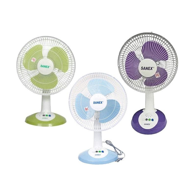 Desk Fan SANEX 12 Inch / Kipas Angin Meja