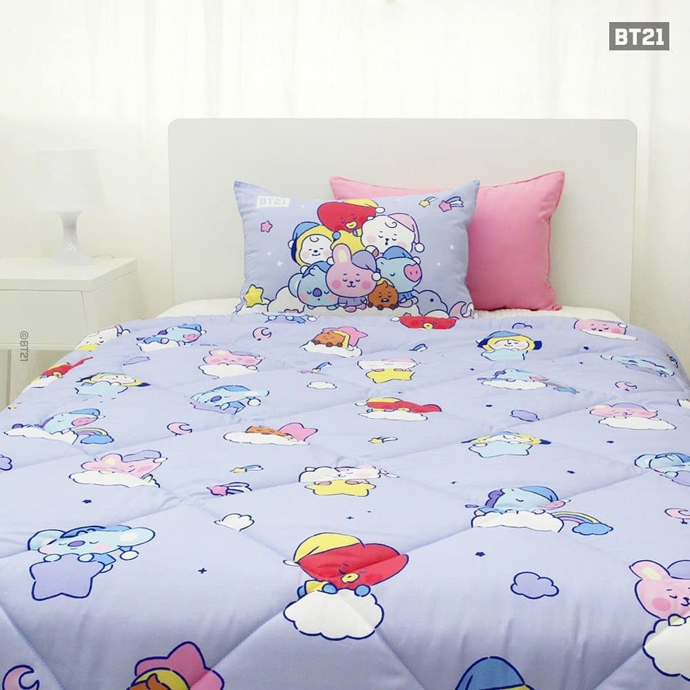 Bantal persegi panjang / Bt21 microfiber bedding terbaru ukuran 60 x 40 cm