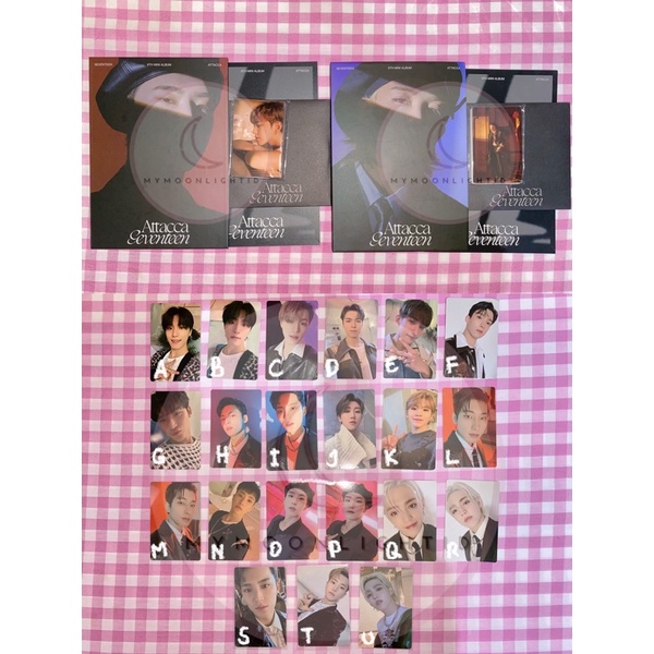 [READY STOCK] PC (Photocard) Attacca Op 2, Op 3, RPC Carat Version/Carver, Album Only (Scoups, Jeong