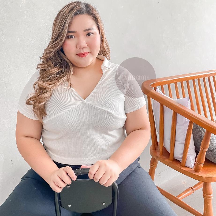 Laris|SQ11|Uneed Cloth / CROP TOP JUMBO / BAJU CROP / KAOS WANITA / KAOS CROP / KROP TOP BIG / KAOS 