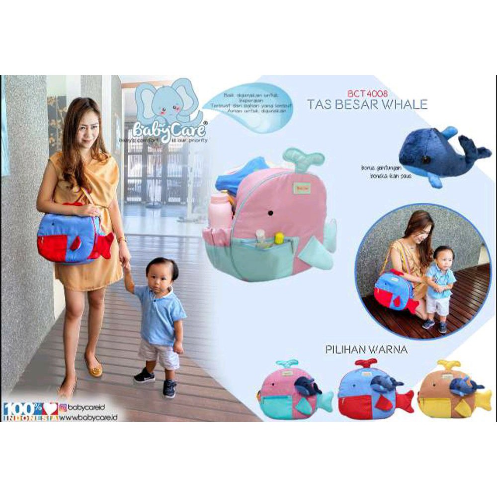 Baby Care BCT3008 Tas kecil whale