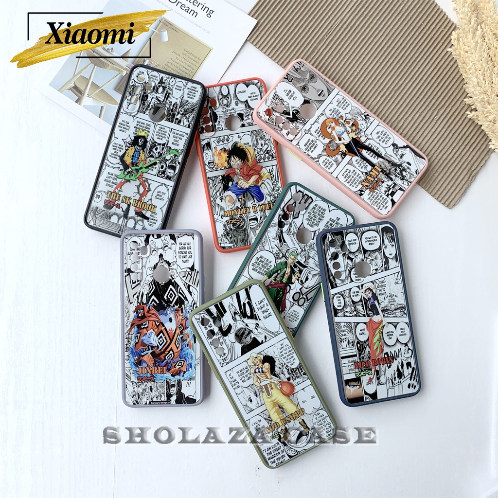 Case Lens Cover Camera Motif Anime Xiaomi Poco M3 Xiaomi Poco X3