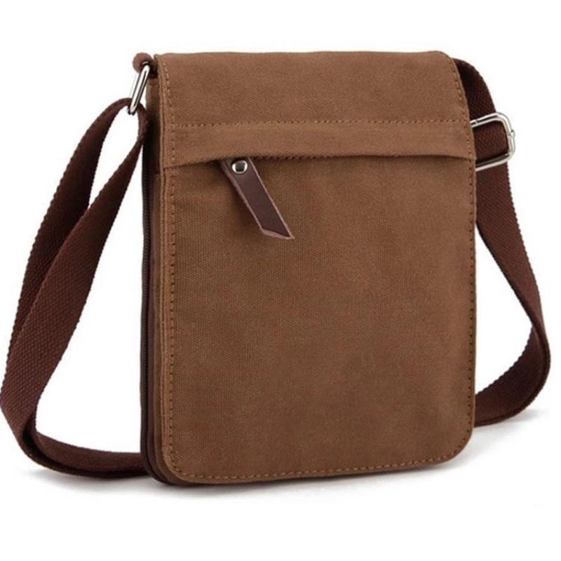 Kasual Tas Tas Kanvas Fashion Baru 2021 Tas Selempang Zipper Ipad Ponsel Tas Tas Messenger Tas Tote