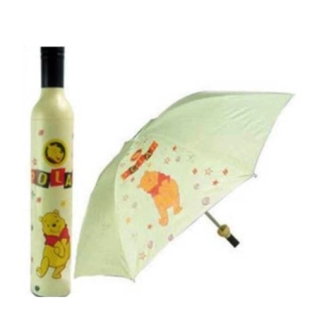 Payung Botol Bottle Umbrella Winnie The Pooh and Popeye The Sailorman