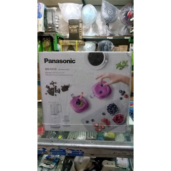 Blender Panasonic 2in1 Kaca 1 Liter MX E310 WSR  Model Baru Original