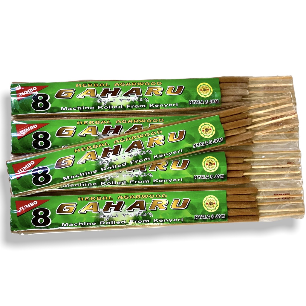 Dupa Hio Jumbo 8 jam Panjang 50 cm Nyala 8 jam Abu Dingin isi 5 Stick Herbal Agarwood