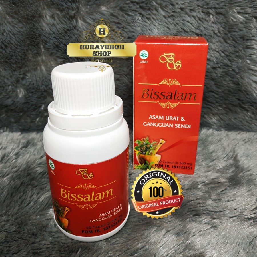 Jual Bissalam Obat Asam Urat Dan Reumatik Ukuran Kapsul Shopee