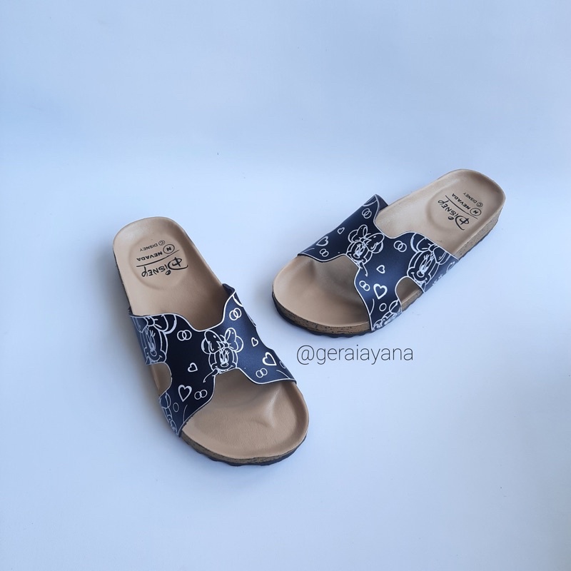 DISKON DAY! Sandal Wanita Nevada x Disney - Sandal Birken - Sandal Wanita Part. 1