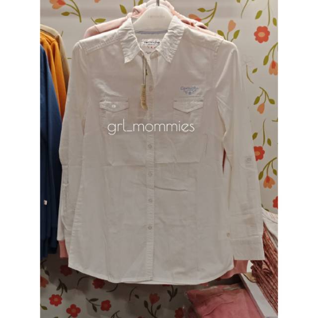 Joel Shirt white Corniche (kemeja putih)