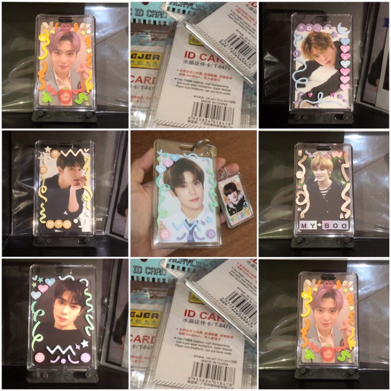 Ready Stock & Custom Akrilik Deco Photocard Holder (kpop acrylic deco toploader)
