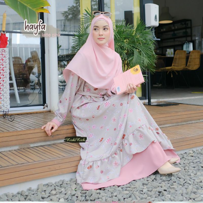 Gamis premium HAYFA DRESS BY RISKIRICH