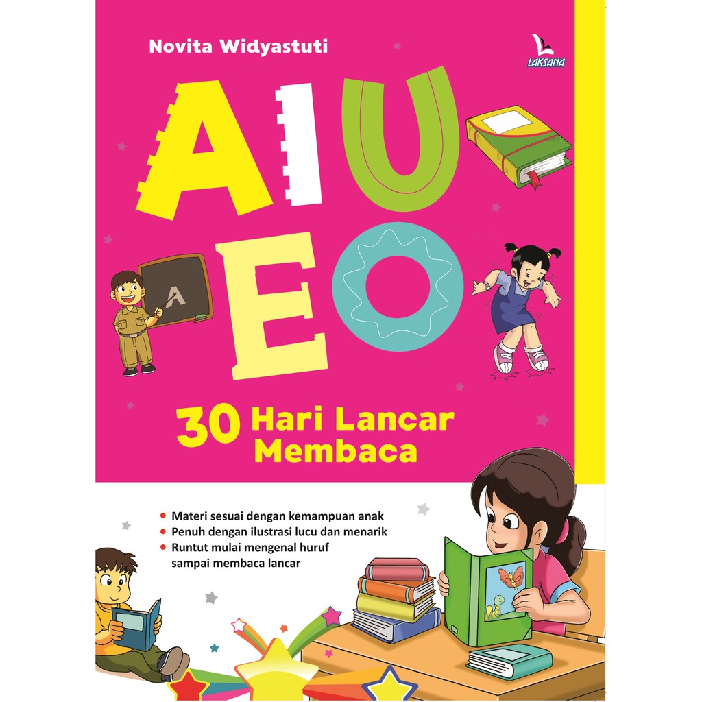 

Buku AIUEO 30 Hari Lancar Membaca - LAKSANA