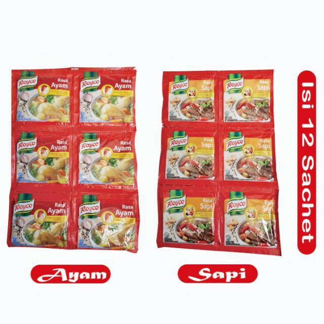 

ROYKO AYAM SAPI bumbu penyedap rasa