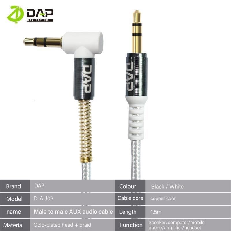 Kabel Audio DAP D-AU03 3.5MM Kabel AUX DAP D-AU03 150CM ORIGINAL