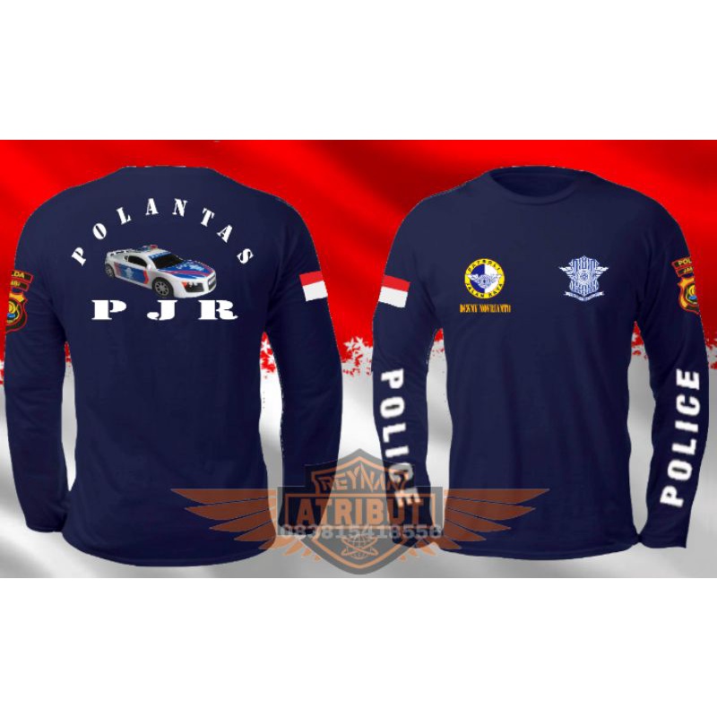 Kaos lengan panjang POLANTAS PJR