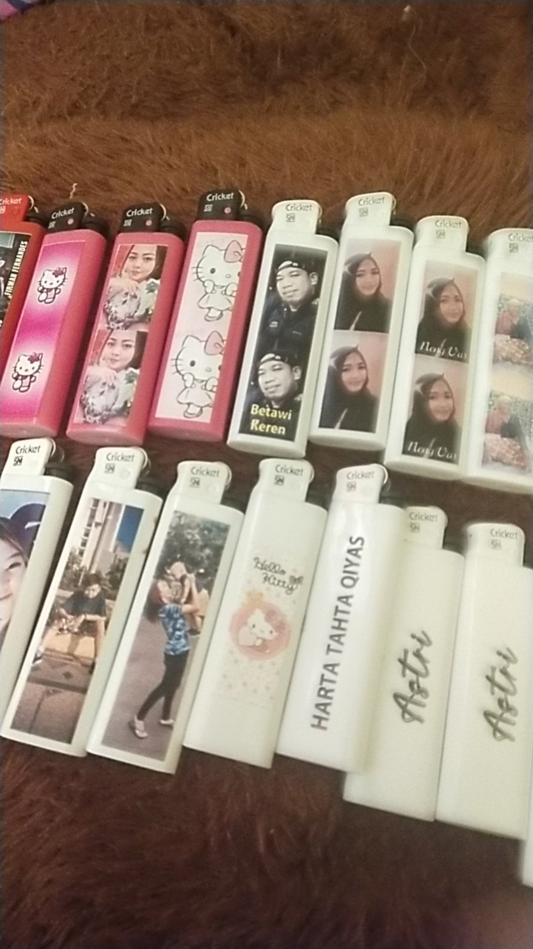 Korek Gas Custom Print Uv Full Print