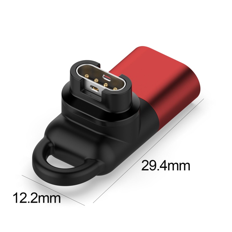 Vivi Adapter Konektor Charger 8pin Sudut Kanan Ke 4pin Untuk iPhone S60 / Forerunner 945