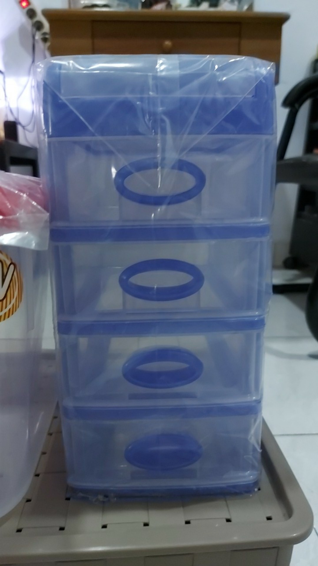 Mini Container Shinpo 4 +1 Laci Kecil/kotak Serbaguna