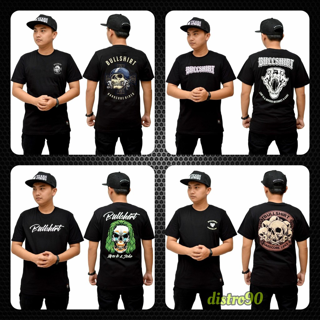 KAOS / KAOS PRIA / HARDCORE / KAOS HARDCORE / BULLSHIRT / KAOS DISTRO / BAJU PRIA