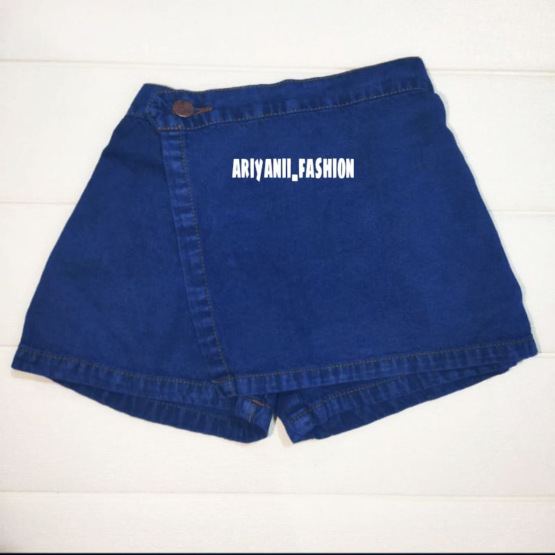 ARN - ROCELA ROK CELANA JEANS ANAK PEREMPUAN MURAH ORIGINAL SNOW WASHED KEKINIAN KULOT PENDEK FASHION BAYI Umur 1 - 7 TAHUN