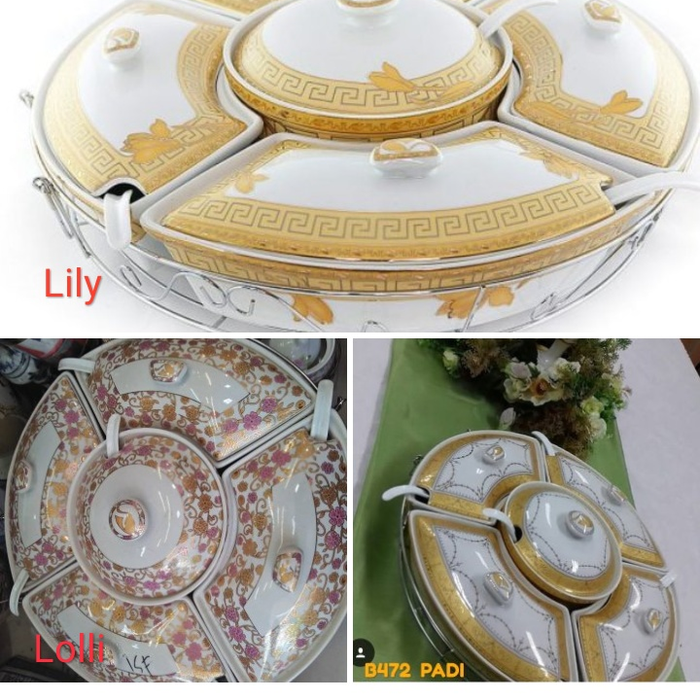 PRODUK TERBARU - PRASMANAN SET VICENZA B472 - PADI