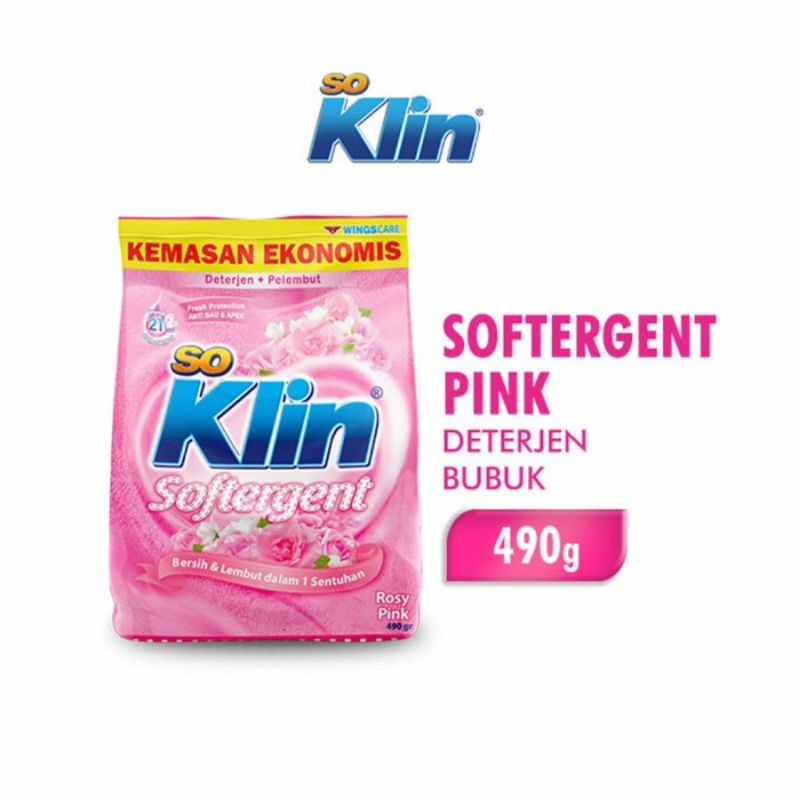 Soklin softergent ekonomis 490gr