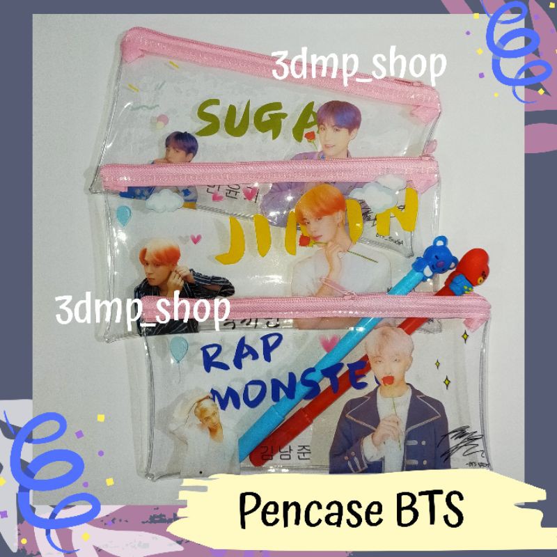 Pencase BTS  persona jungkook v taehyung jhope seokjin jin