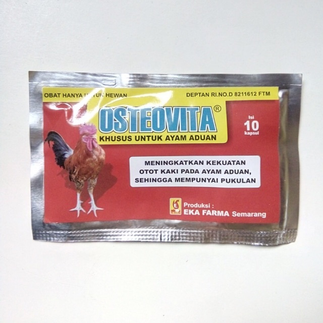 Osteovita Eka Farma Ayam Aduan 10 Kapsul