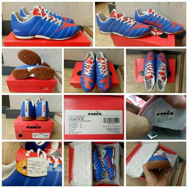 Sale Diadora RB2003 R ID Sepatu Futsal Original