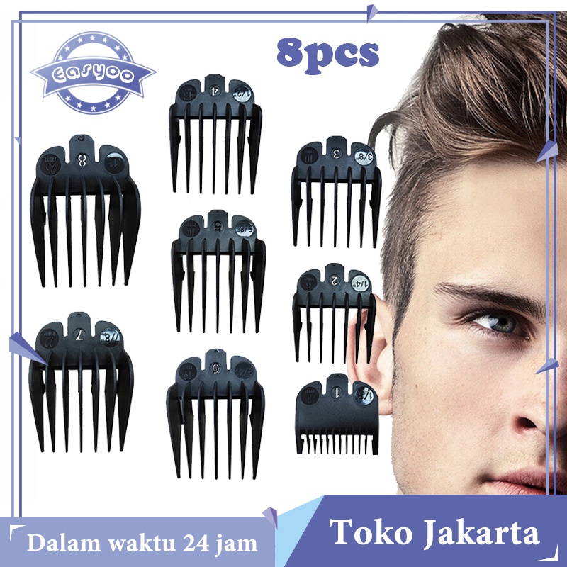 Promo Isi 8 Sepatu Clipper Sepatu Kliper 0 5 Dan 1 5 Sepatu Mesin Cukur Guard Comb Tukang Cukur